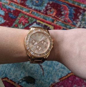 Vince Camuto Rose Gold Watch w/ Swarovski